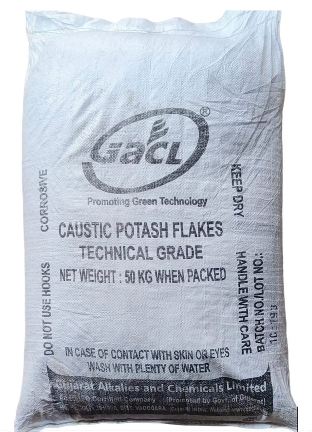 Caustic Potash Flakes 87% Structure